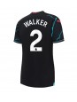 Manchester City Kyle Walker #2 Alternativní Dres pro Dámské 2023-24 Krátký Rukáv